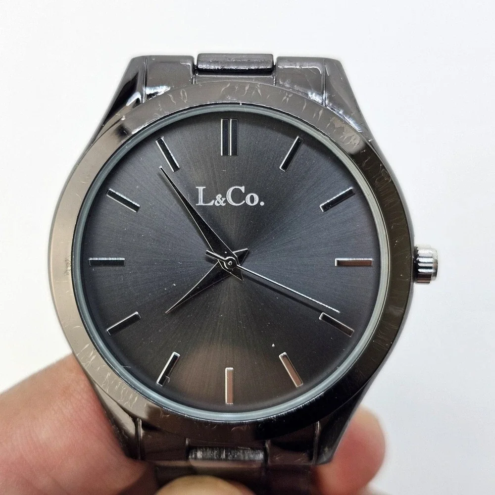Women's Watch 40MM Black Dial Black Bracelet Band‎ 7